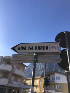 Pista ciclabile direzione Riva del Garda