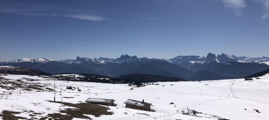 Alpe di Villandro Trekking in inverno