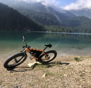Al lago di Tovel in bici
