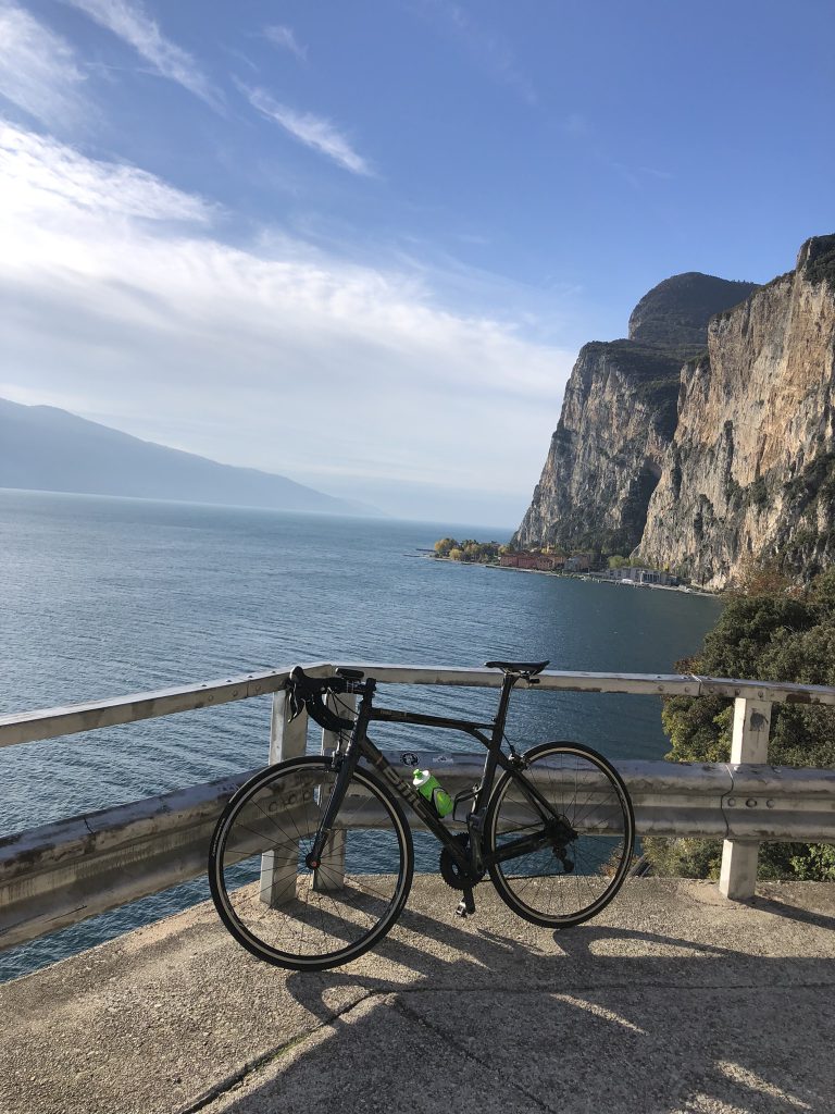 Il lago di Garda e la mia bici